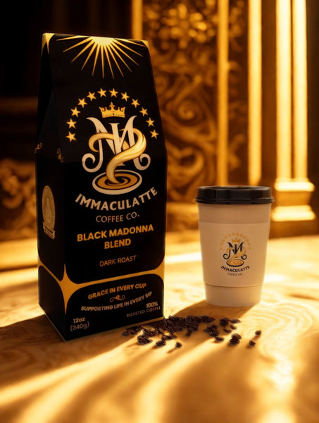 Black Madonna Dark Roast | Bold Coffee | Immaculatte Coffee Co.