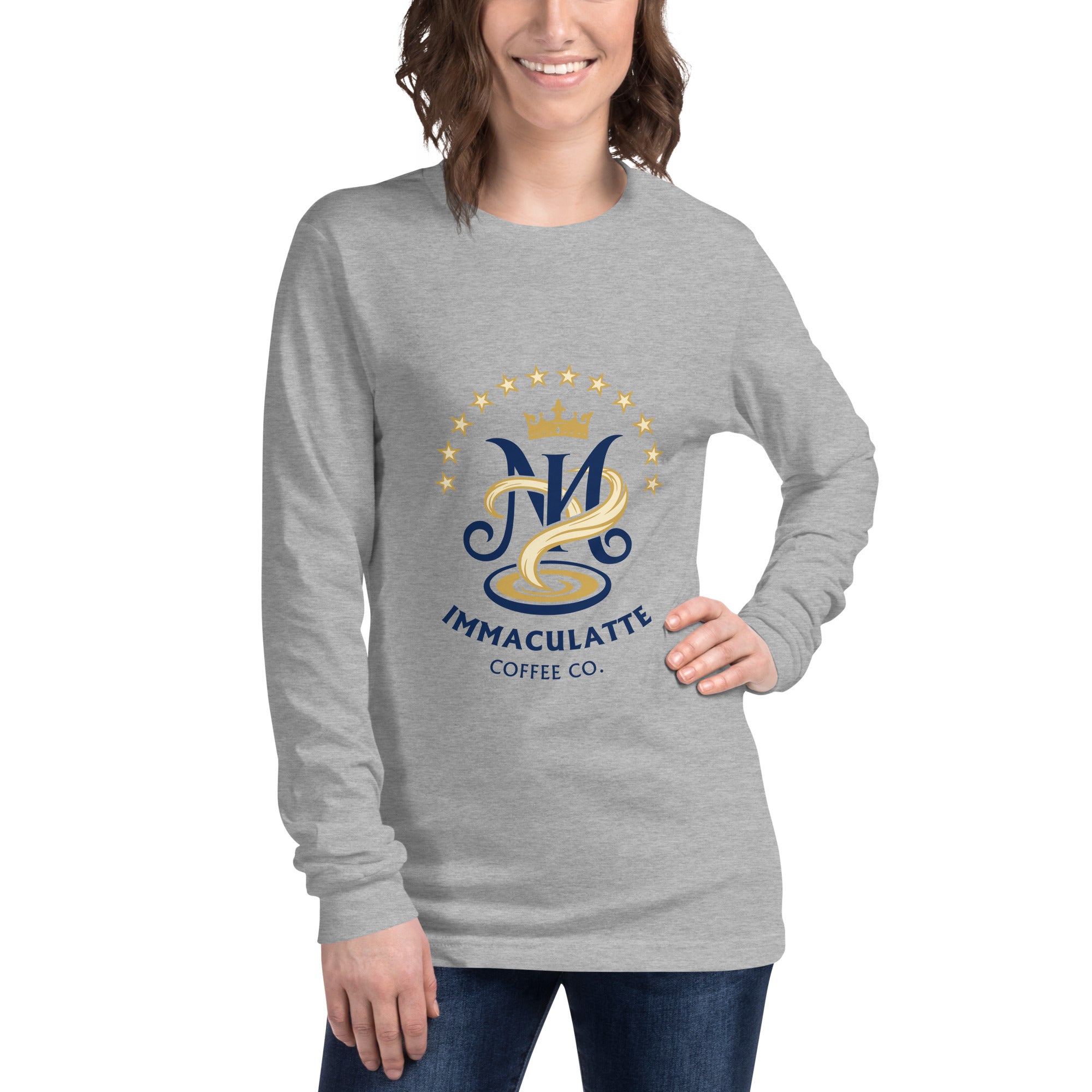 Immaculatte Coffee Long Sleeve Shirt Unisex Long Sleeve Tee