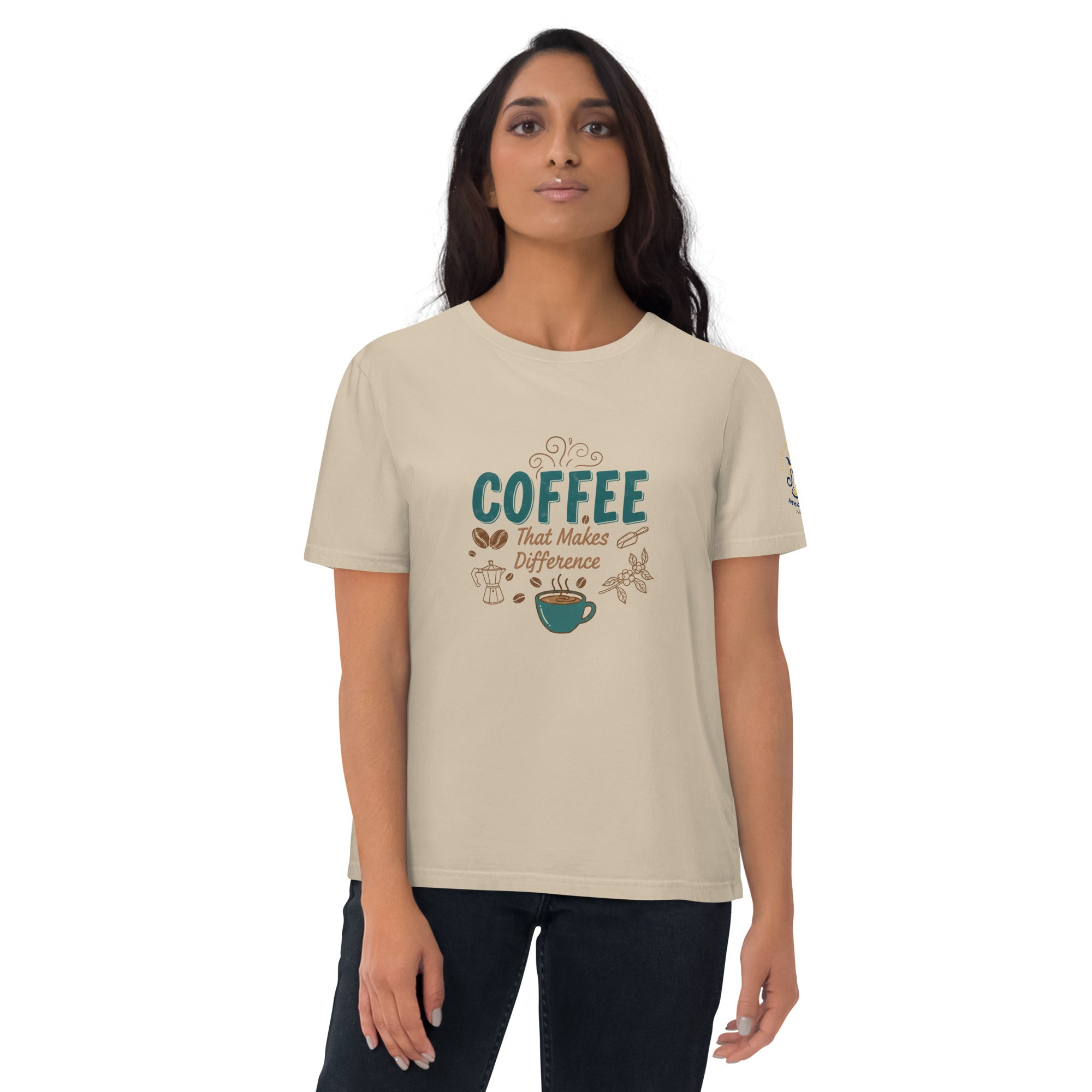 Coffee That Makes a Difference Shirt- Unisex Everyday Apparel
